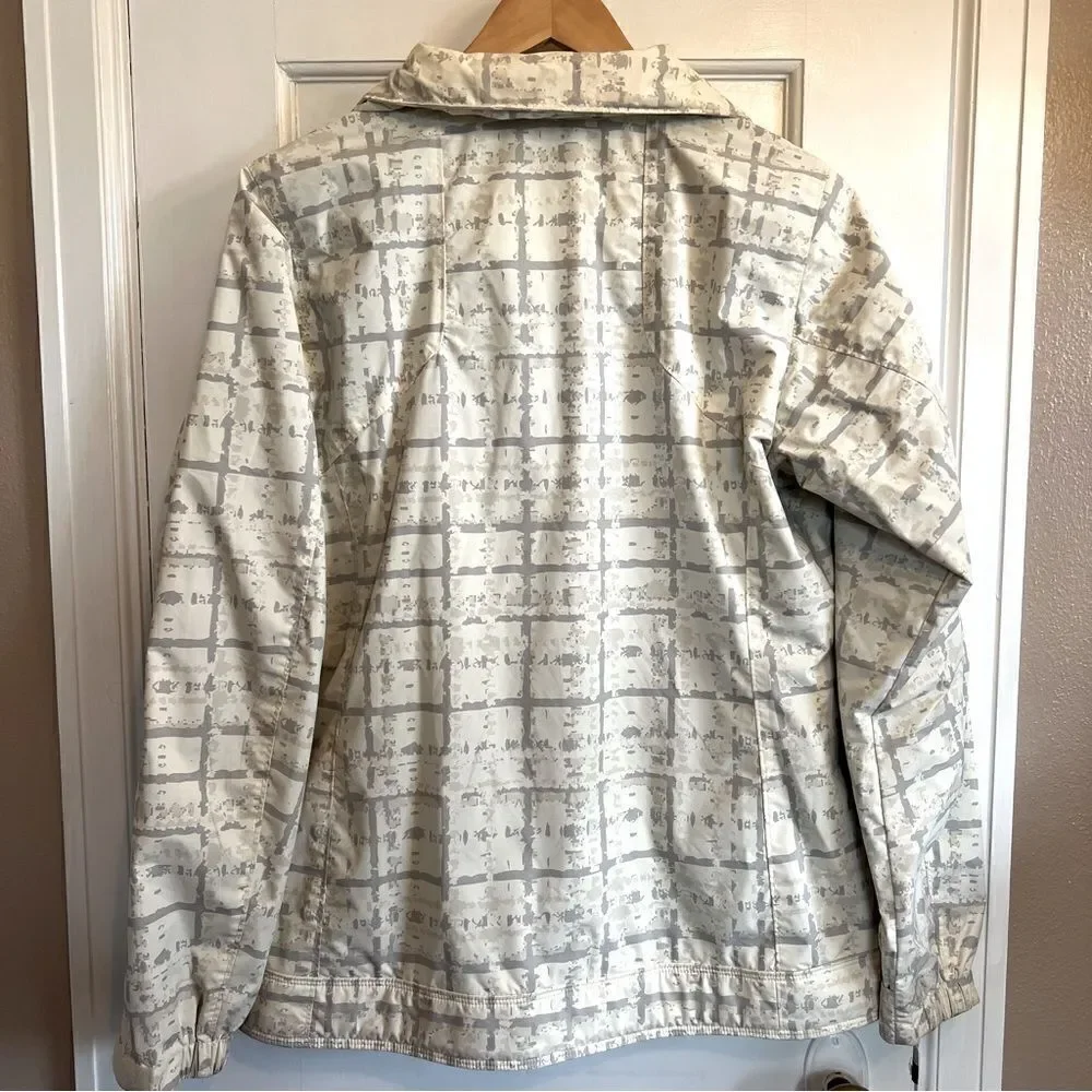 Columbia waterproof patterned jacket M